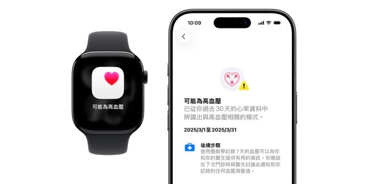 蘋果高血壓通知功能在台上線 三星研發螢幕拓展量血壓技術