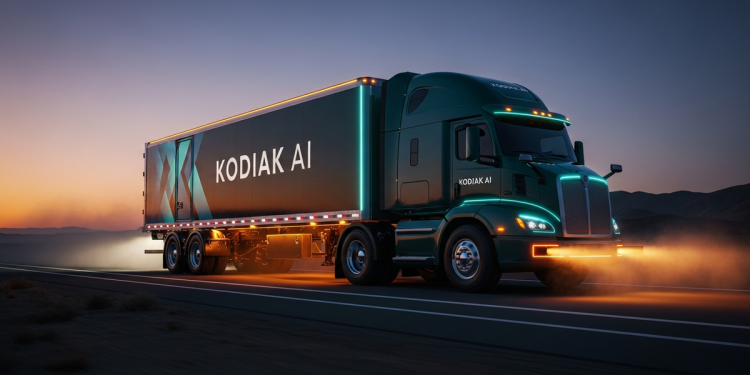 Kodiak AI自動駕駛技術躍進 商業貨運、軍用平台雙線佈局