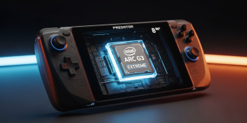 宏碁推出 Predator ATLAS 8 遊戲掌機 首搭 Intel Arc G3 Extreme 晶片