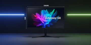 三星發表全球首款6K遊戲顯示器 Odyssey G8 領軍高階螢幕戰場