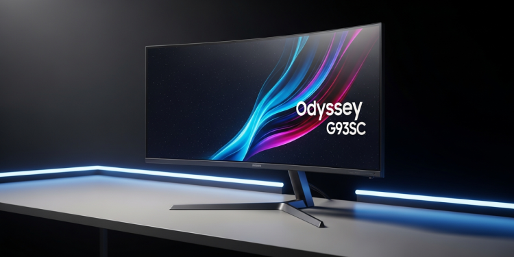 三星高階電競螢幕亞馬遜大降價700美元 曲面OLED Odyssey G93SC限時優惠
