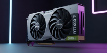 高階顯示卡現降價甜頭 PNY RTX 5070 Ti 瞄準 4K 遊戲與創作市場