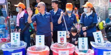 從信仰走向永續 旭振企業於媽祖回鑾日用20袋垃圾見證永續行動力
