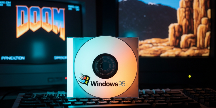 比爾·蓋茲曾「現身」遊戲《DOOM》 微軟獨特行銷推 Windows 95