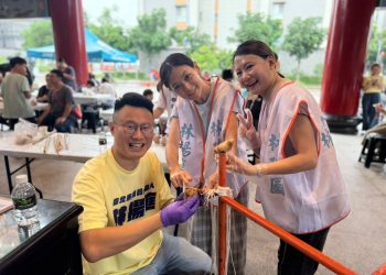 從包粽到龍舟 市議員參選人林揚庭守護家鄉 延續林瑞圖拚搏精神深耕士林北投
