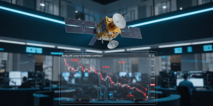衛星邏輯獲逾1800萬美元國防合約 盤中股價反挫逾19%