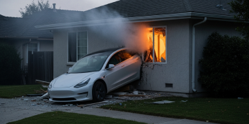 特斯拉 Model 3 衝撞民宅致死 自動駕駛安全再受關注