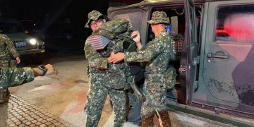 因應豪雨來襲高屏9日山區停班課 第四作戰區預置兵力防災