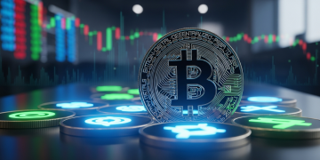 比特幣較高點回落五成 散戶轉向潛力加密貨幣預售案