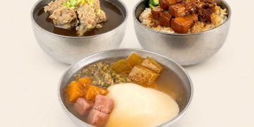 桃園區特色甜品店不只賣冰!五香豬五花飯搭配豆花仙草 甜鹹搭配掀話題