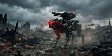 矽谷新創推武裝機器人上戰場 引發軍事AI倫理爭議