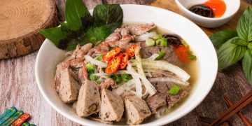 竹南越南料理 南越河粉、春捲與自醃排骨飯 科專一路午晚餐亮點