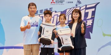 台灣三菱電機攜手社子國小培育羽球新秀 持續深耕台灣基層運動人才