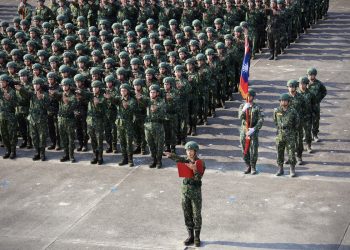 呂坤修主持三軍九校院聯合入伍訓 迎接軍旅新挑戰