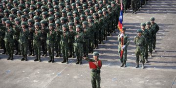 呂坤修主持三軍九校院聯合入伍訓 迎接軍旅新挑戰