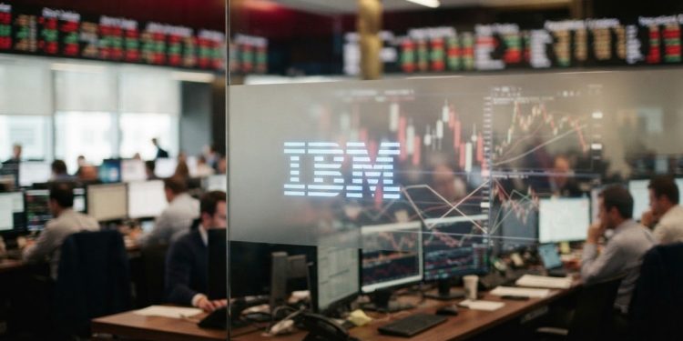 IBM獲利預警重挫股價 道瓊指數同步走低