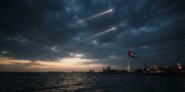 伊朗發射兩枚彈道飛彈向阿拉伯大公國 均落海無傷亡