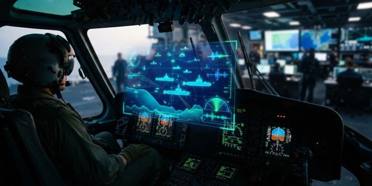 美海軍與洛克希德馬丁測試AI潛艦獵殺系統 MH-60R直升機戰力升級