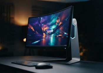Alienware QD-OLED 曲面電競螢幕特惠 降價 150 美元