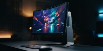 Alienware QD-OLED 曲面電競螢幕特惠 降價 150 美元