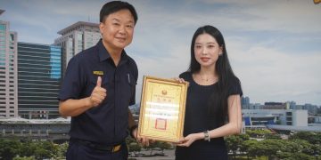 深耕板橋回饋第一線員警 愛妮雅中秋捐加菜金為警察打氣