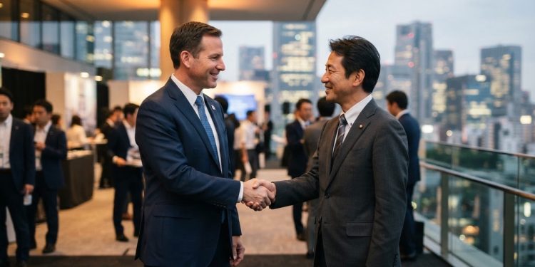 印第安納州長布勞恩主辦日美經貿會議 強化雙邊合作爭取投資