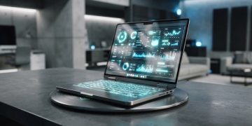 蘋果新專利揭未來MacBook藍圖:雙螢幕、虛擬鍵盤與無線充電