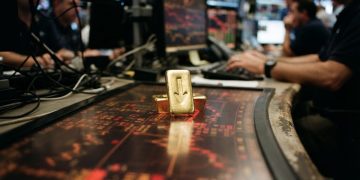 強勢美元與高殖利率夾擊 黃金期貨跌至雙月低點