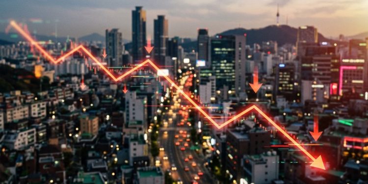 南韓10月消費者信心下滑 股市修正與中東局勢增添壓力