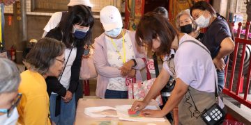 六宮化身城市畫布 竹塹媽祖文化祭掀起寫生熱潮
