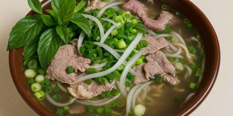 板橋越式河粉  牛肉香彈滑嫩、湯頭清爽的道地河粉