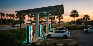 綠雨能源擴展美國電動車充電版圖 佛州、拉斯維加斯成新焦點